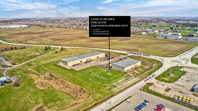 1400 Commerce Pky, Franklin, IN - Vue aérienne vue de carte