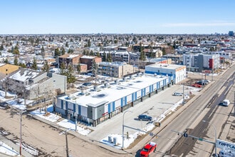 15912 Stony Plain Rd NW, Edmonton, AB - VUE AÉRIENNE  vue de carte