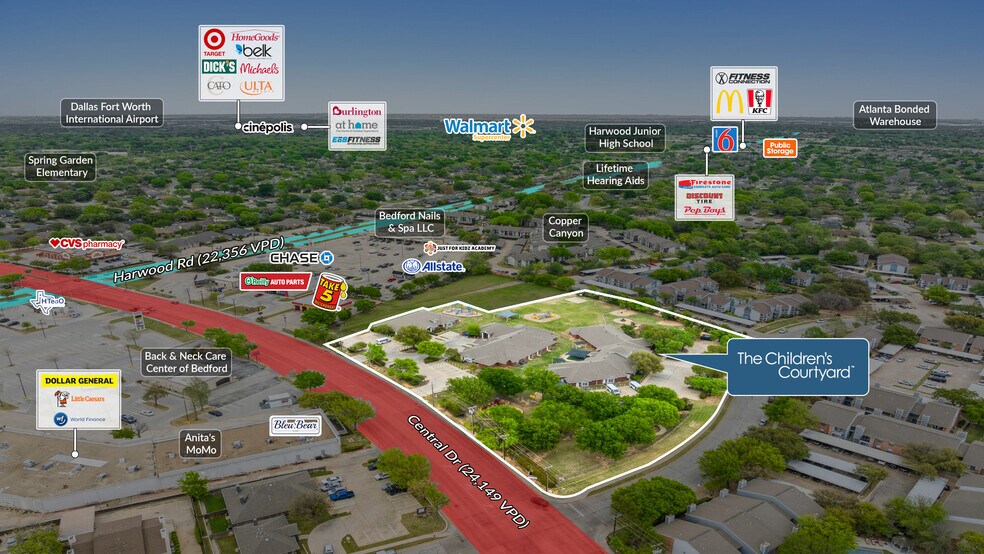 2808 Central Dr, Bedford, TX à vendre - Photo de l’immeuble – Image 3 sur 5