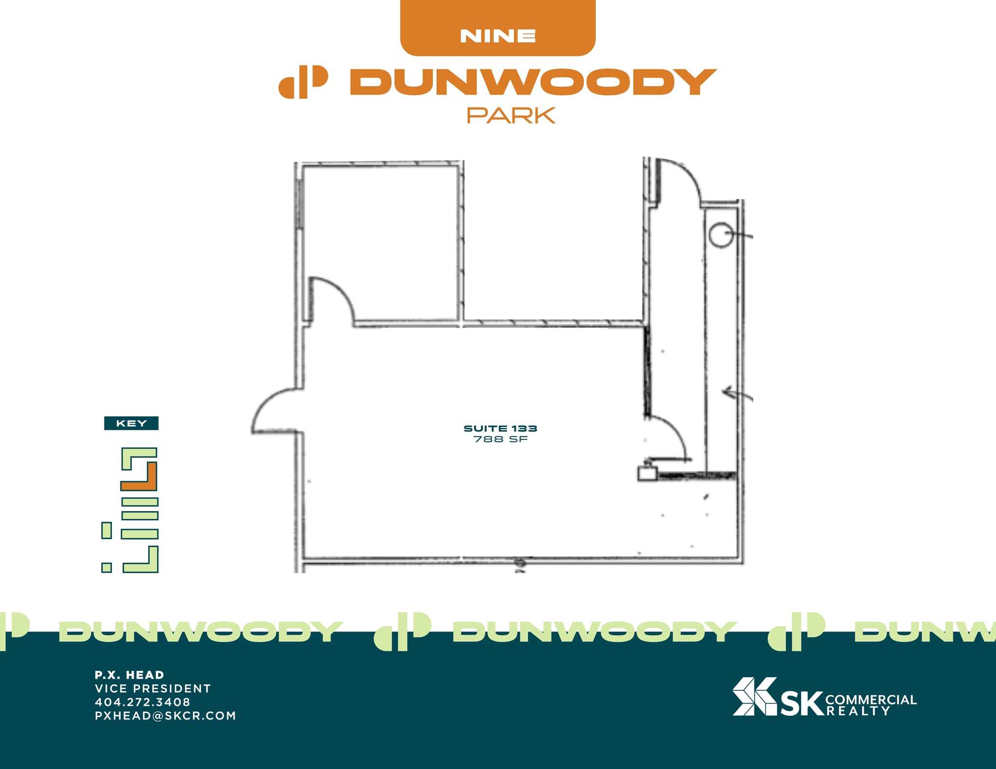 1 Dunwoody Park, Atlanta, GA à louer Plan de site– Image 1 sur 1
