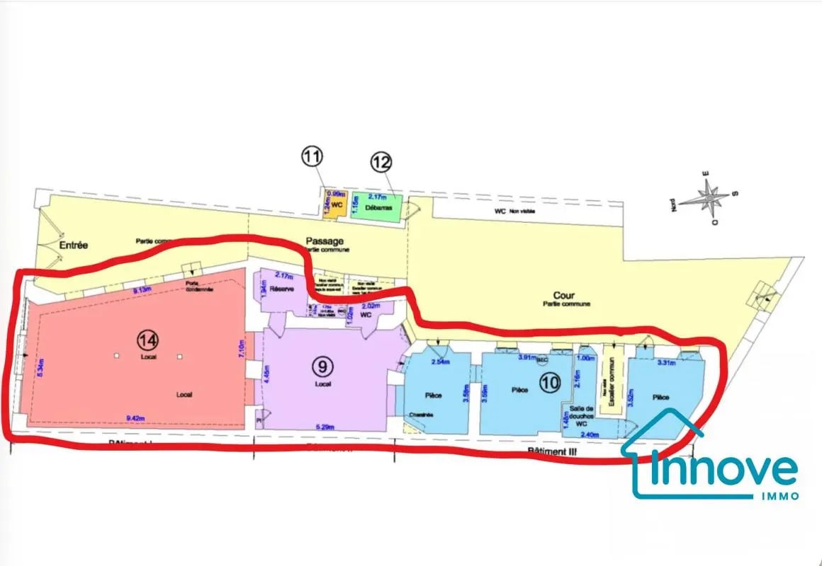 8 Rue De Montreuil, Versailles à louer Plan d’étage– Image 1 sur 2