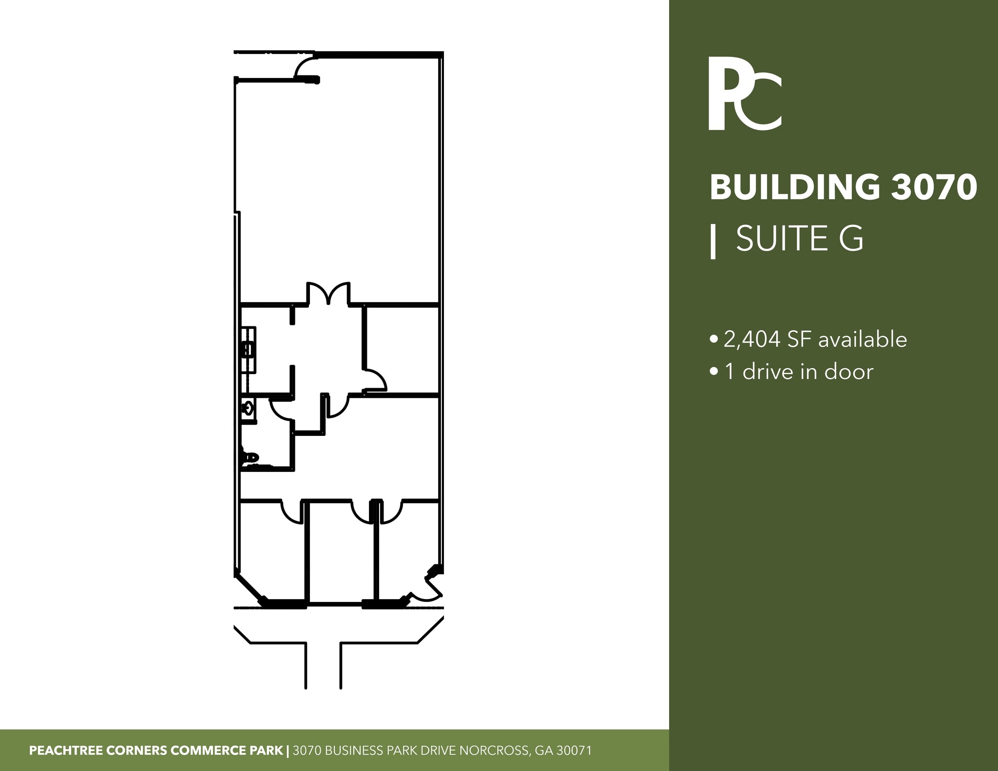3000 Business Park Dr, Norcross, GA à louer Plan de site– Image 1 sur 1