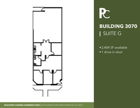 3000 Business Park Dr, Norcross, GA à louer Plan de site– Image 1 sur 1