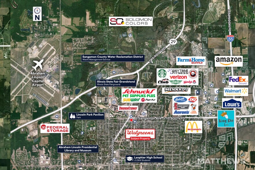 2140 Peoria Rd, Springfield, IL à vendre - Photo de l’immeuble – Image 3 sur 5