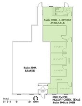 3600 FM 2181, Hickory Creek, TX à louer Plan d’étage– Image 1 sur 1