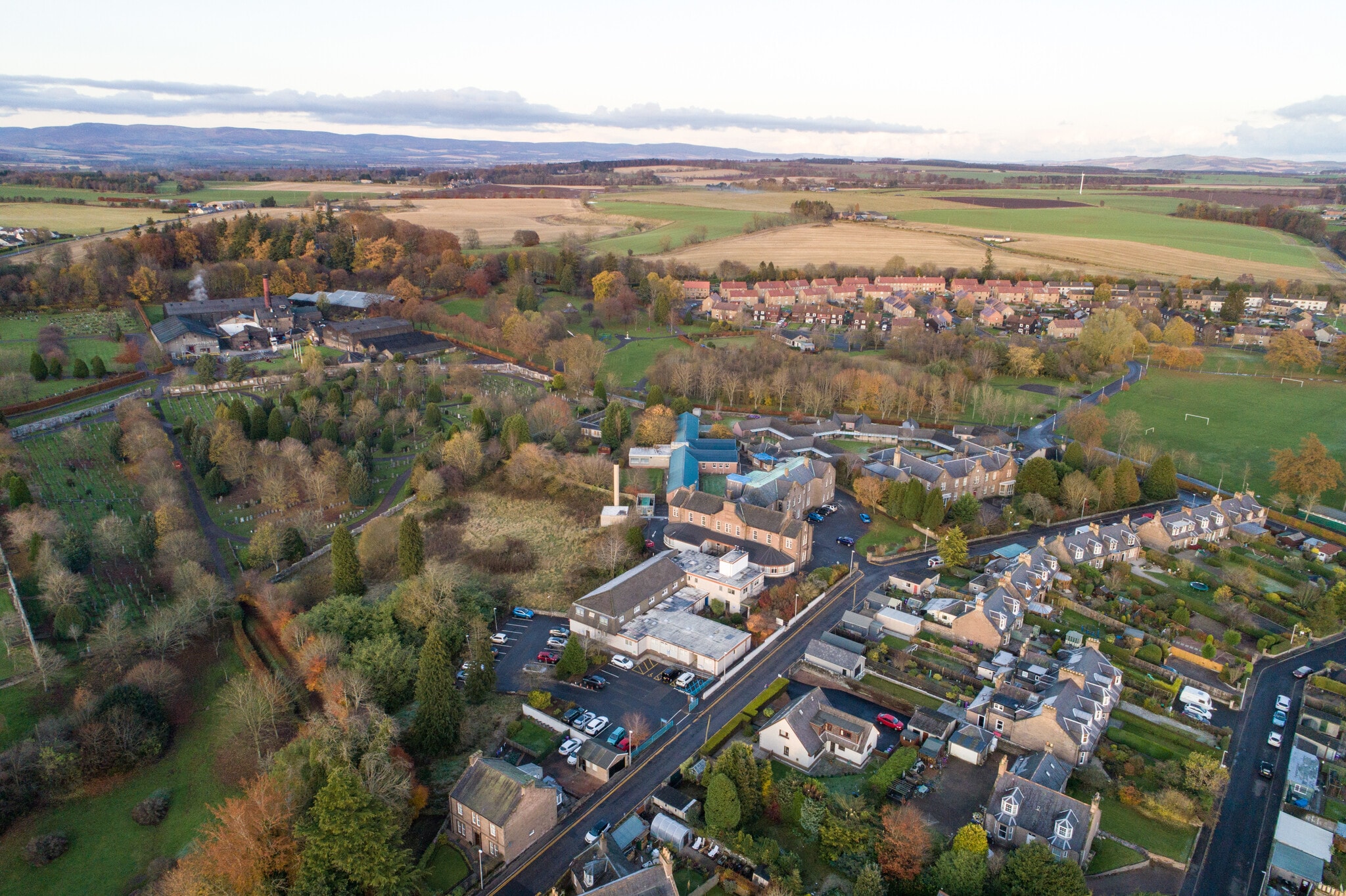 Infirmary St, Brechin à vendre Aérien– Image 1 sur 3