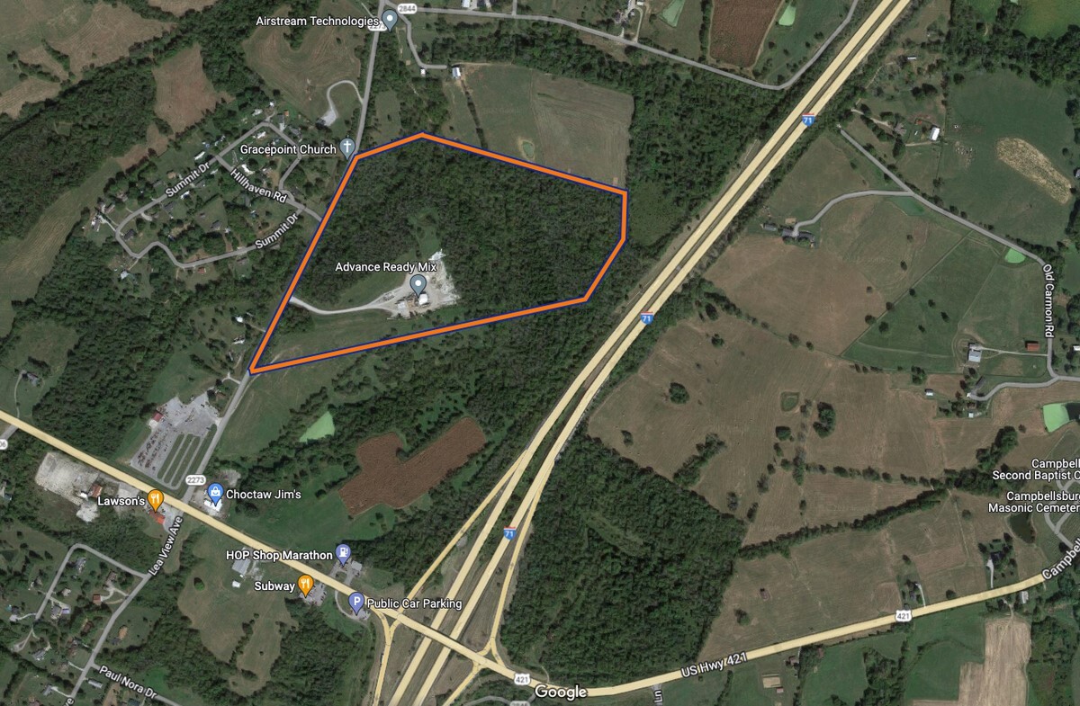 268 Old Carmon, Campbellsburg, KY à vendre Aérien– Image 1 sur 2