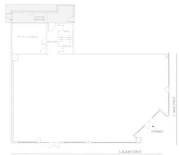 149 E Davie St, Raleigh, NC à louer Plan de site– Image 1 sur 1