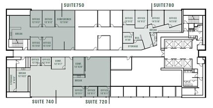 451 A St, San Diego, CA à louer Plan d’étage– Image 1 sur 15