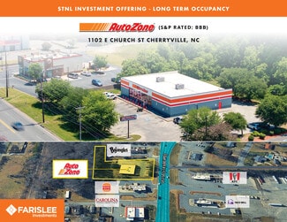 Plus de détails pour 1102 E Church St, Cherryville, NC - Local commercial à vendre