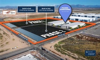 Plus de détails pour NEC E Pecos & S Sossaman Rd, Mesa, AZ - Industriel/Logistique à louer