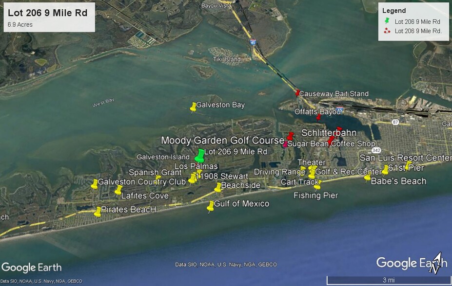 Lot 209 9 Mile Road, Galveston, TX à vendre - Photo de l’immeuble – Image 3 sur 5
