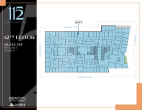 1152 15th St NW, Washington, DC à louer Plan d’étage– Image 1 sur 1