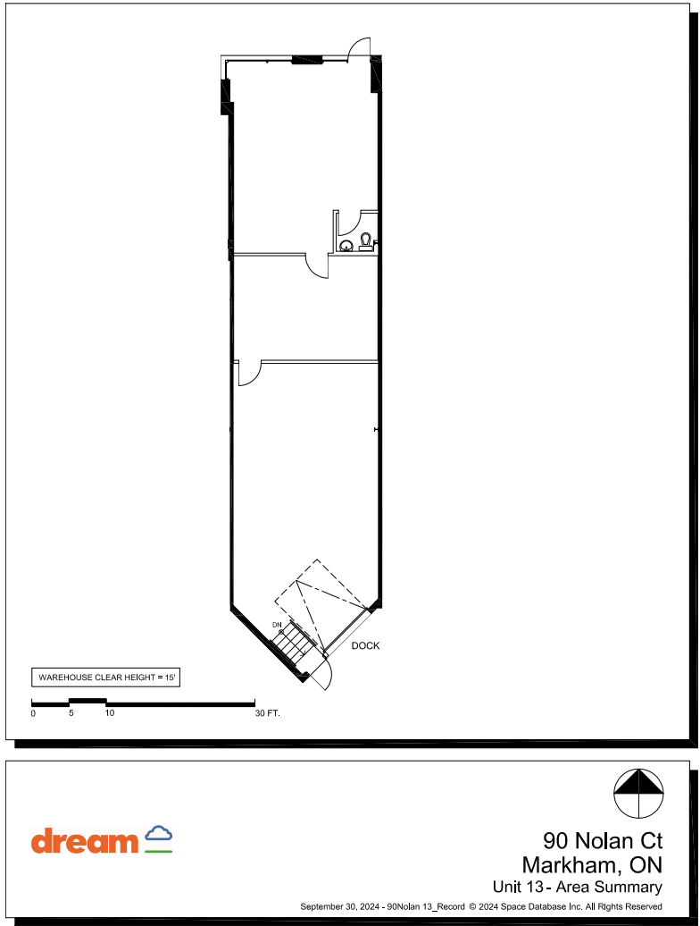 90 Nolan Ct, Markham, ON à louer Plan d’étage– Image 1 sur 1