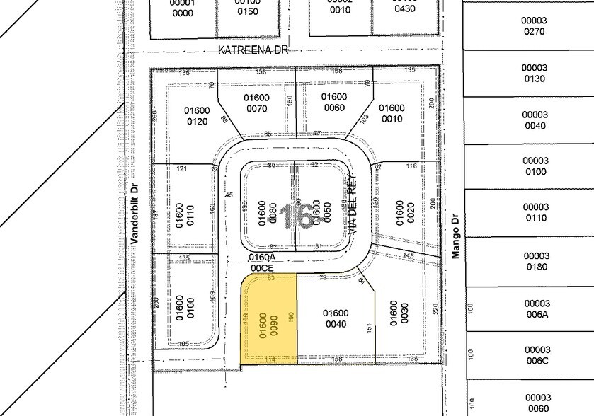 3780 Via Del Rey, Bonita Springs, FL à vendre - Plan cadastral – Image 3 sur 3