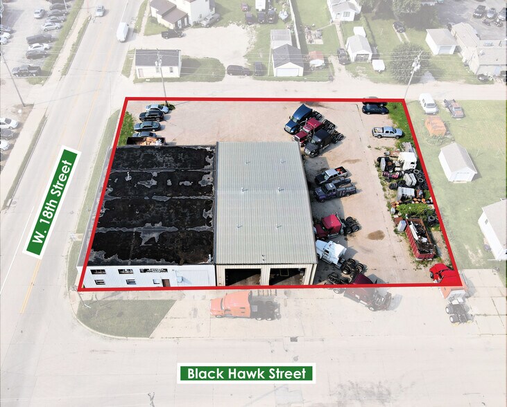 170 W 18th St, Waterloo, IA à louer - Aérien – Image 3 sur 6