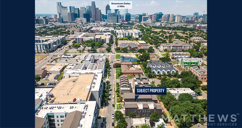 3981-4001 Roseland Ave, Dallas, TX à vendre - Photo de l’immeuble – Image 2 sur 2