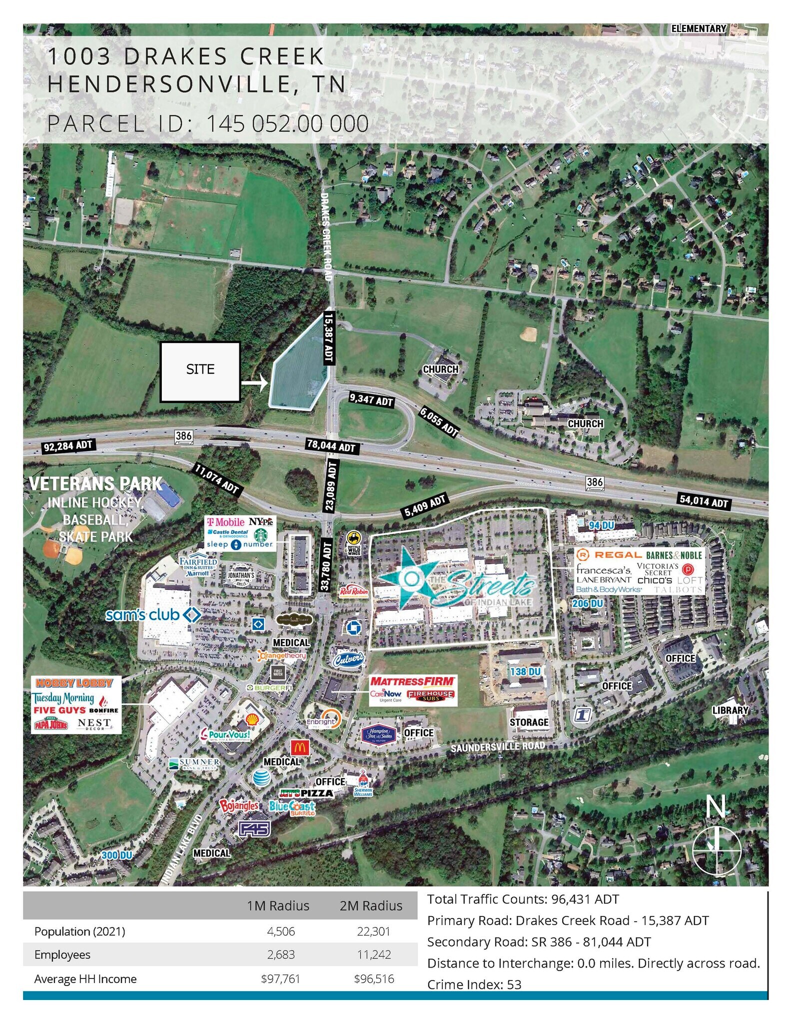 1003 Drakes Creek Rd, Hendersonville, TN à vendre Photo principale– Image 1 sur 7