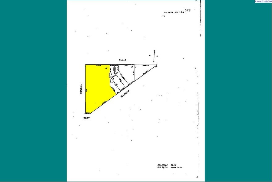 870 market St, San Francisco, CA à louer - Plan cadastral – Image 2 sur 2
