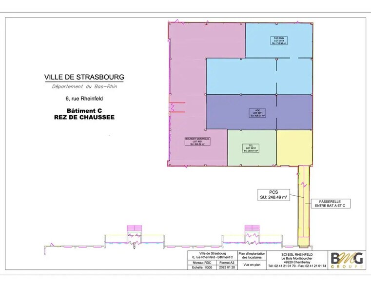 Industriel/Logistique dans Strasbourg à louer - Plan d’étage – Image 3 sur 3