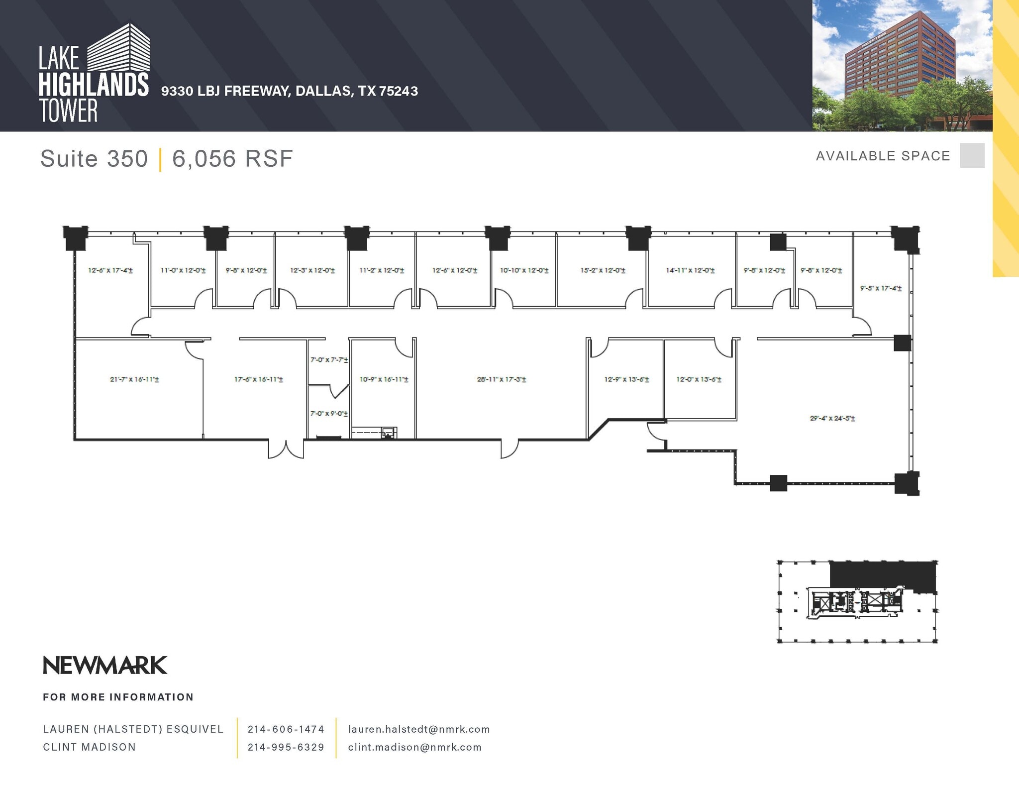 9330 Lyndon B Johnson Fwy, Dallas, TX à vendre Plan d’étage– Image 1 sur 1