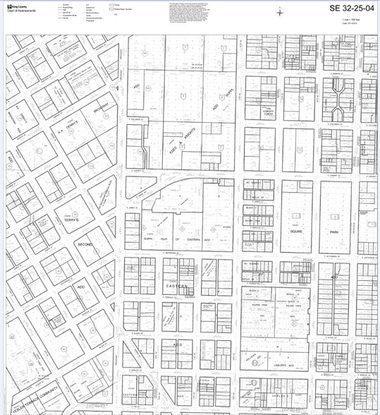 452 12th Ave S, Seattle, WA à louer - Plan cadastral – Image 2 sur 2