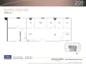 200 E Broward Blvd, Fort Lauderdale, FL à louer Plan d’étage– Image 2 sur 2