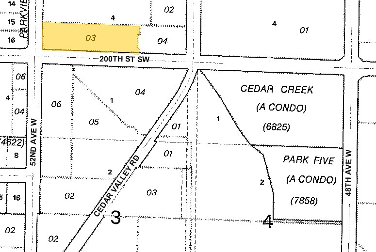 5105 200th St SW, Lynnwood, WA à vendre - Plan cadastral – Image 2 sur 8