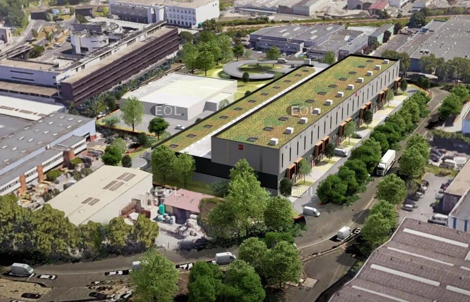 Local d’activités dans Bobigny à louer - Photo de l’immeuble – Image 1 sur 2