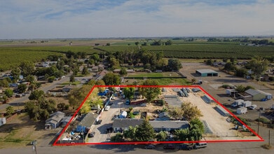 7595 Azusa Ave, Dos Palos, CA - Vue aérienne vue de carte
