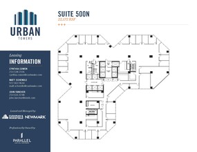 222 W Las Colinas Blvd, Irving, TX à louer Plan d’étage– Image 1 sur 1