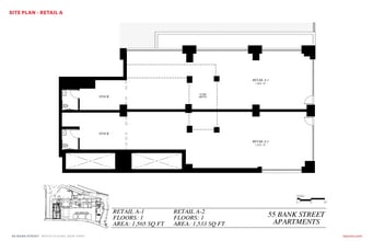 57 Bank St, White Plains, NY à louer Plan d’étage– Image 1 sur 1