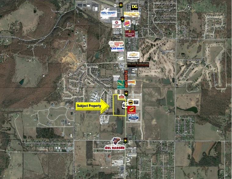1850 W Muskogee Ave, Tahlequah, OK à louer - Photo de l’immeuble – Image 3 sur 10
