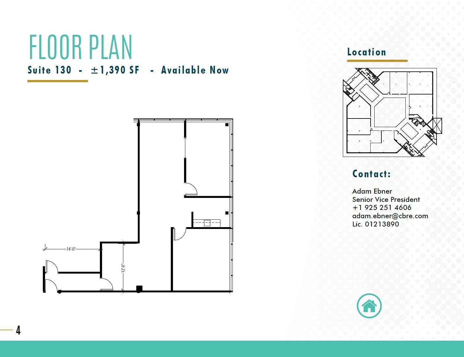 2333 San Ramon Valley Blvd, San Ramon, CA à louer Plan d’étage– Image 1 sur 1