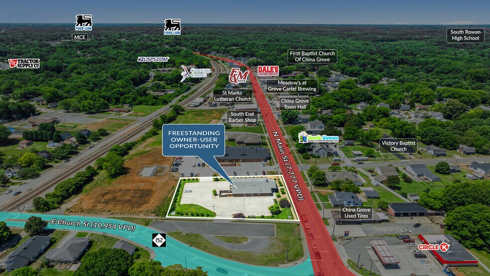 502 N Main St, China Grove, NC à vendre - Photo de l’immeuble – Image 3 sur 5