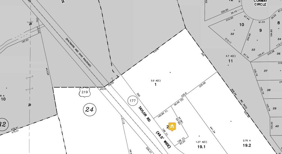 0 Taylor Rd, Orchard Park, NY à vendre - Plan cadastral – Image 3 sur 3