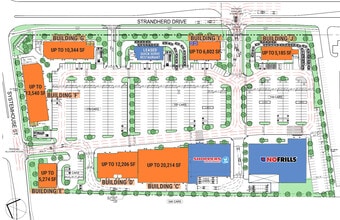 4175 Strandherd Drive, Nepean, ON à louer Plan de site– Image 1 sur 1
