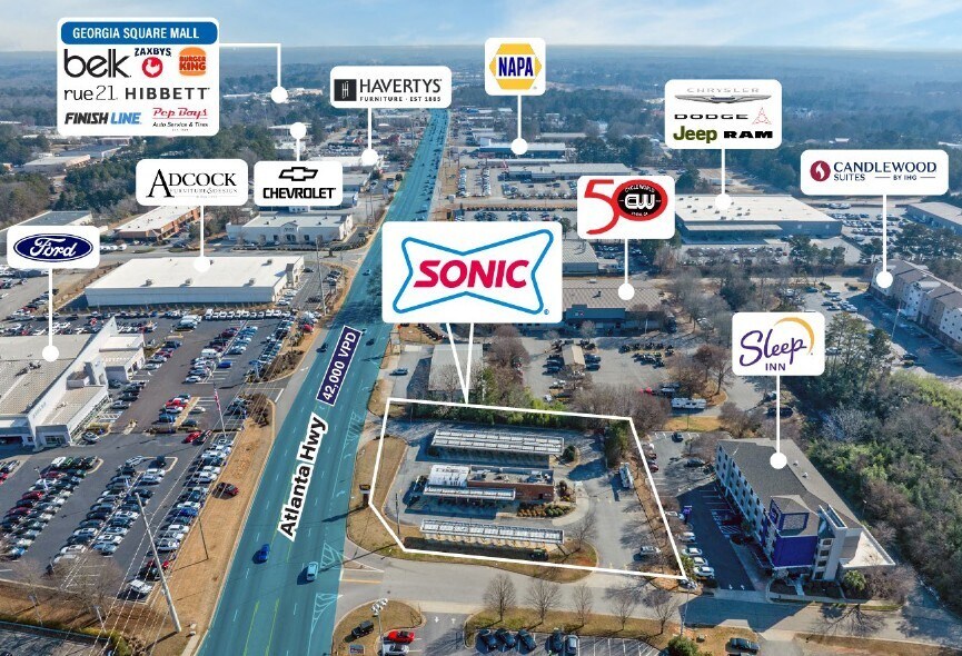 4275 Atlanta Hwy, Bogart, GA à vendre Photo principale– Image 1 sur 7