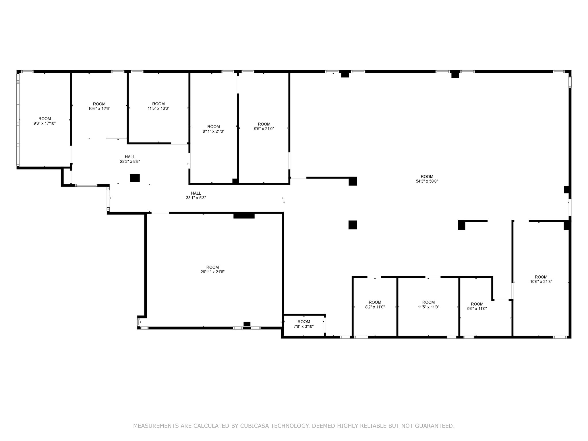 2020 W 3rd St, Little Rock, AR à louer Plan d’étage– Image 1 sur 1