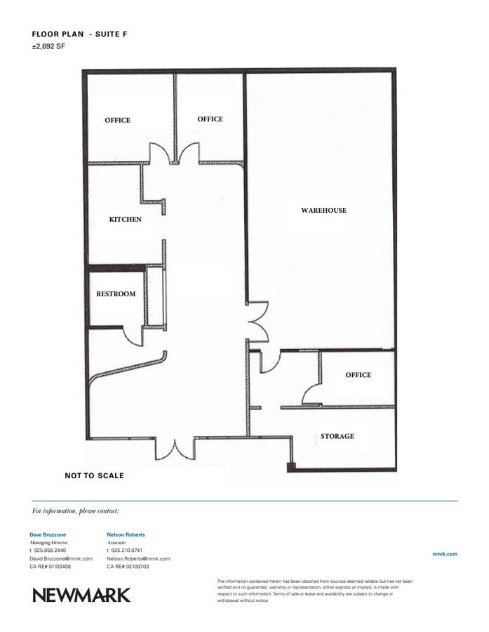 4749 Bennett Dr, Livermore, CA 94551 - Lot F -  - Plan d’étage - Image 1 of 1