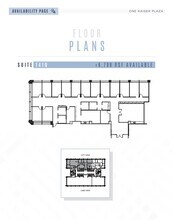 1 Kaiser Plz, Oakland, CA à louer Plan d’étage– Image 1 sur 20