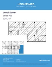 427 W 20th St, Houston, TX à louer Plan de site– Image 1 sur 2