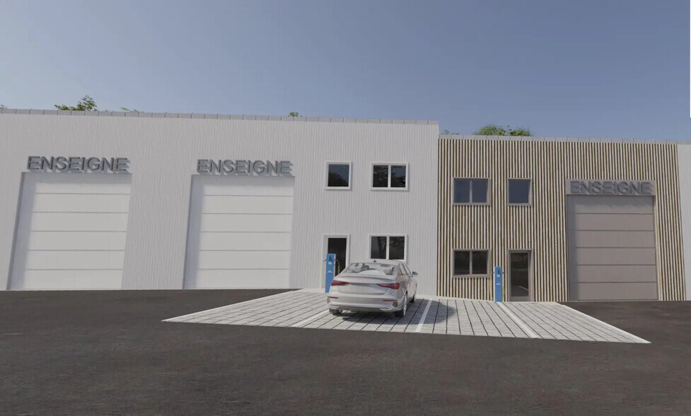 Local d'activités dans Kervignac à vendre - Photo de l’immeuble – Image 1 sur 4