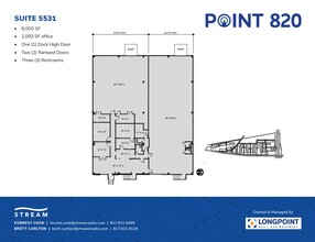 5721 E Rosedale St, Fort Worth, TX à louer Plan d’étage– Image 1 sur 1