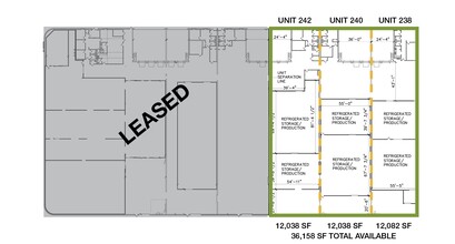 238-248 Tubeway Dr, Carol Stream, IL à louer Plan d’étage– Image 1 sur 1