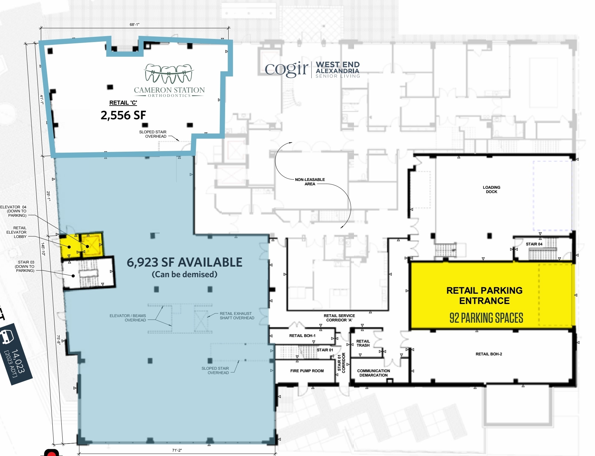 444 S Pickett St, Alexandria, VA à louer Plan d’étage– Image 1 sur 1