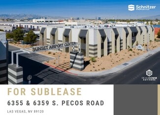 Plus de détails pour 6359 S Pecos Rd, Las Vegas, NV - Industriel/Logistique à louer
