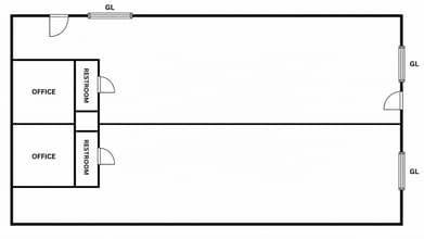 710 Parker St, Santa Clara, CA à louer Plan d’étage– Image 1 sur 3