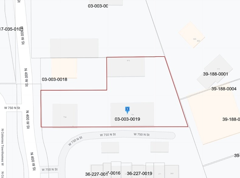 756 N 400 W, Orem, UT à vendre - Plan cadastral – Image 3 sur 3