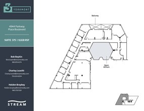 4828 Parkway Plaza Blvd, Charlotte, NC à louer Plan d’étage– Image 1 sur 2